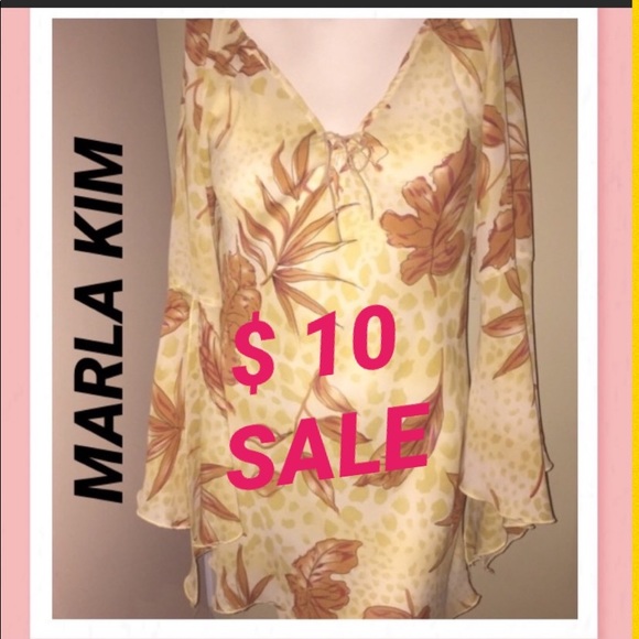 👗MARLA KIM DRESS / Swim cover SIZE M 4-6👗 - Picture 1 of 11